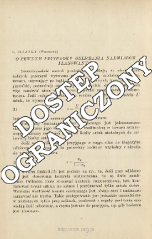 O pewnym przypadku obliczania nadmiar&oacute;w planowanych