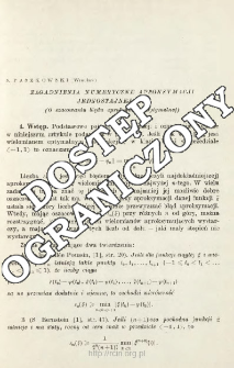 Zagadnienia numeryczne aproksymacji jednostajnej (II) (O szacowaniu błędu aproksymacji optymalnej)