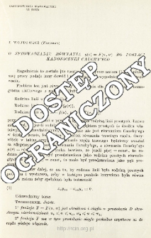 O sprowadzaniu r&oacute;wnania g(v) = F(u, w) do postaci kanonicznej Cauchy'ego