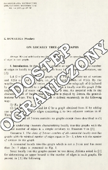 On locally tree-like graphs