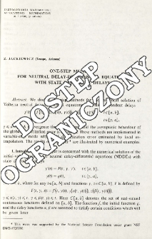 One-step methods for neutral delay-differential equations with state dependent delays