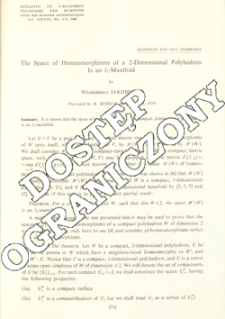 The space of homeomorphisms of a 2-dimensional polyhedron is an l2-manifold