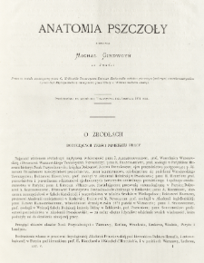 Anatomia pszczoły