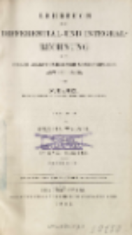 Lehrbuch der Differential- und Integral-Rechnung mit vielen analytischen und geometrischen Anwendungen. T. 1