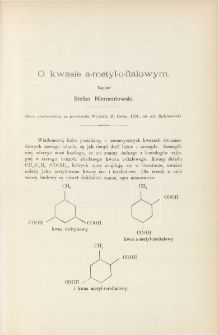 O kwasie a-metyl-o-ftalowym