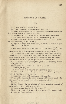 Formulaire de mathematiques. T. 1, Notes