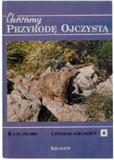 Rozmieszczenie i liczebność pluszcza Cinclus cinclus i pliszki górskiej Motacilla cinerea w Tatrzńskim Parku Narodowym w latach 1999-2000