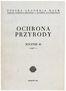 Ekologiczny zarys awifauny zlewni Kamienicy w Gorcach i Beskidzie Wyspowym (Karpaty Zachodnie)