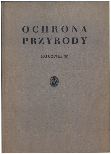 Rozmieszczenie geograficzne brzozy ojcowskiej Betula oycoviensis Bess.