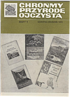 Badania florystyczne na terenie Tatrzańskiego Parku Narodowego w ostatnim 30-leciu