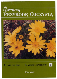 Diversity of vegetation cover in an ancient agrucultural landscape in the Proszowice Plateau