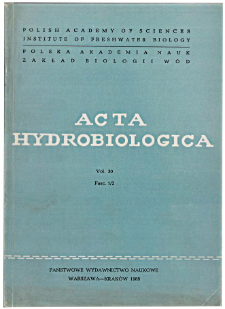 A regulated river ecosystem in a polluted section of the Upper Vistula 2. Hydrochemistry