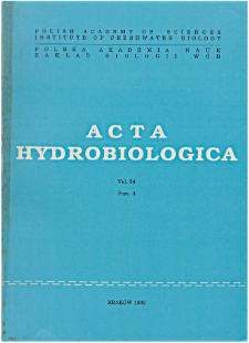 Phytoplankton of Lake Żarnowiec against the background of changes in habitat conditions brought about by the action of the pumped-storage power station 1. Habitat conditions