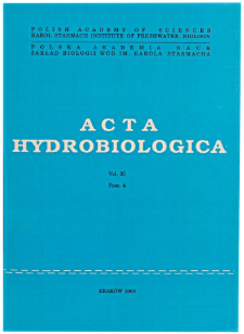 Ecological characteristics of sessile algal communities in streams flowing from the Tatra Mountains in the area of Zakopane (southern Poland) with special consideration of their requirements with regard to nutrients