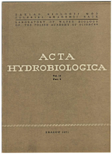 Taksoceny Chironomidae potok&oacute;w polskich Tatr Wysokich