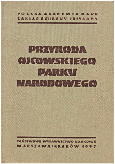Przyroda nieożywiona Ojcowskiego Parku Narodowego