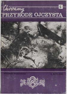 The vegetation in the "Ostrzyca Proboszczowicka" inaminate nature reserve