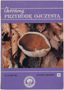 Rare species of large-fructification fungi (macromycetes) in the region of Gdańsk (Oliwa Forest)