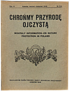 Regarding the protection of a rock-face with xerothermic vegetation at Bielany near Krak&oacute;w