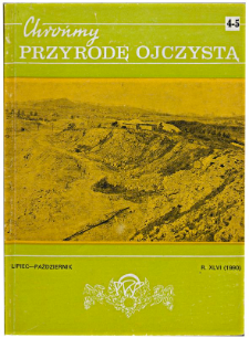 The occurence of the black birch, Betula obscura, in the Ojc&oacute;w National Park
