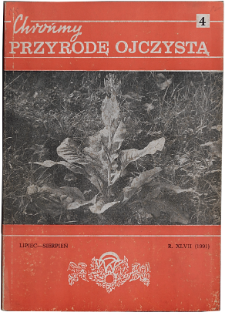 The localities of the hart's tongue, Phyllitis scolopendrium, in the Strzyżowskie and the Dynowskie Foothills