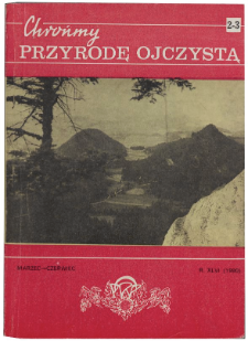 Chrońmy Przyrodę Ojczystą Tom 46 z. 2-3 (1990)