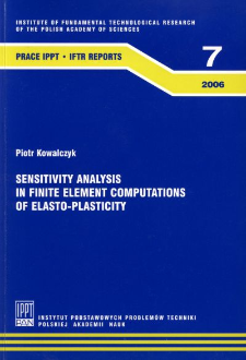 Sensitivity analysis in finite element computations of elasto-plasticity
