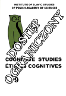 Cognitive Studies = Études Cognitives. Vol. 9 (2009)