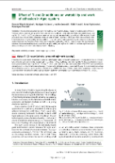 Effect of Ti and Zr additions on wettability and work of adhesion in Ag/C system