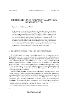 Charakterystyka por&oacute;wnawcza powłok konforemnych = Comparative studz of conformal coatings