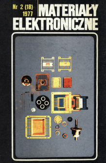 Materiały Elektroniczne 1977 nr 2(18)