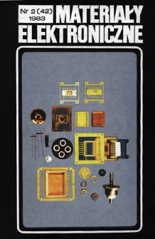 Materiały Elektroniczne 1983 nr 2(42)