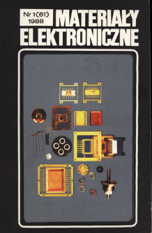 Materiały Elektroniczne 1988 nr 1(61)