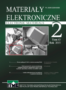 Materiały Elektroniczne 2015 T.43 Nr 2