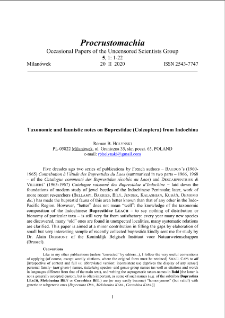 Taxonomic and faunistic notes on Buprestidae (Coleoptera) from Indochina
