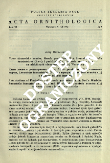 Nowe stanowiska remiza, Remiz pendulinus (L.), brzęczki, Locustella luscinioides (Savi) i podr&oacute;żniczka, Luscinia svecica (L.) na niekt&oacute;rych obszarach Wielkiej Warszawy