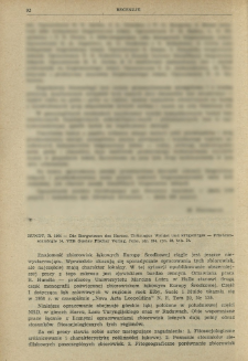 Recenzje. Hundt, R. 1964 - Die Bergwiesen des Harzes, Th&uuml;ringer Waldes und Erzgebirges - Pflanzensoziologie 14. VEB Gustav Fischer Verlag, Jena, str. 284, rys. 28, tab. 54