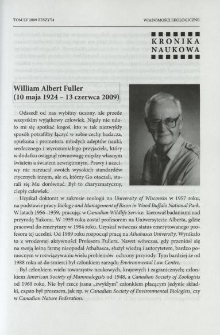 William Albert Fuller (10 maja 1924 - 13 czerwca 2009)