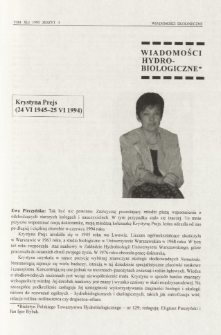 Krystyna Prejs (24 VI 1945-25 VI 1994)