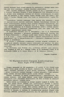 VII Międzynarodowy Kongres Arachnologiczny : (Exter, Anglia, 27 VII-4 VIII 1977r.)