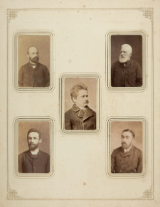 [Commemorative album of prof. Maksymilian Nowicki; card 8]
