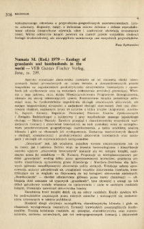Numata M. (Red.) 1979 - Ecology of grasslands and bamboolands in the world - VEB Gustav Fischer Verlag, Jena ss. 299