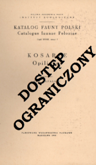 Kosarze = Opiliones