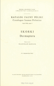 Skorki = Dermaptera