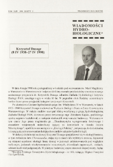Krzysztof Dusoge (8 IV 1938-27 IV 1998)