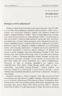 Ekologia na ławie oskarżonych