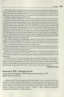 Banaszak J. 1993 - Ekologia pszcz&oacute;ł - Wydawnictwo Naukowe PWN, Warszawa, Poznań, ss. 263. [ISBN 83-01-10553-4]