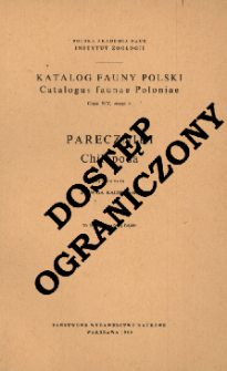 Pareczniki = Chilopoda