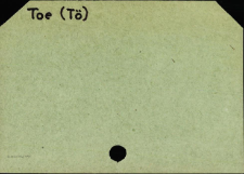 Toe-Tre