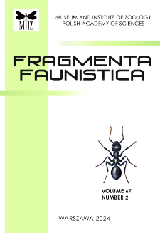 Fragmenta Faunistica vol. 67 no. 2 (2024) - contents